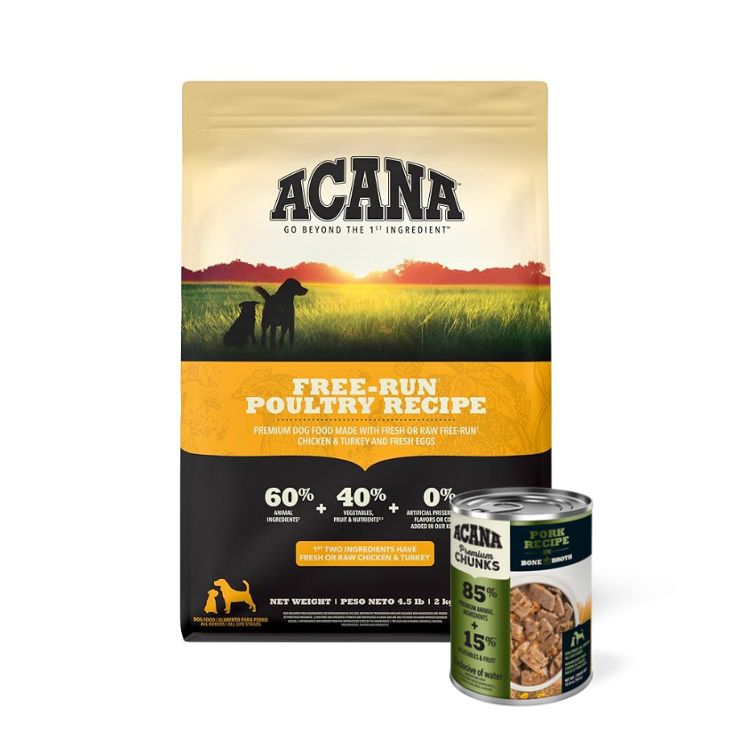 Acana Perro Free-Run Poultry Recipe