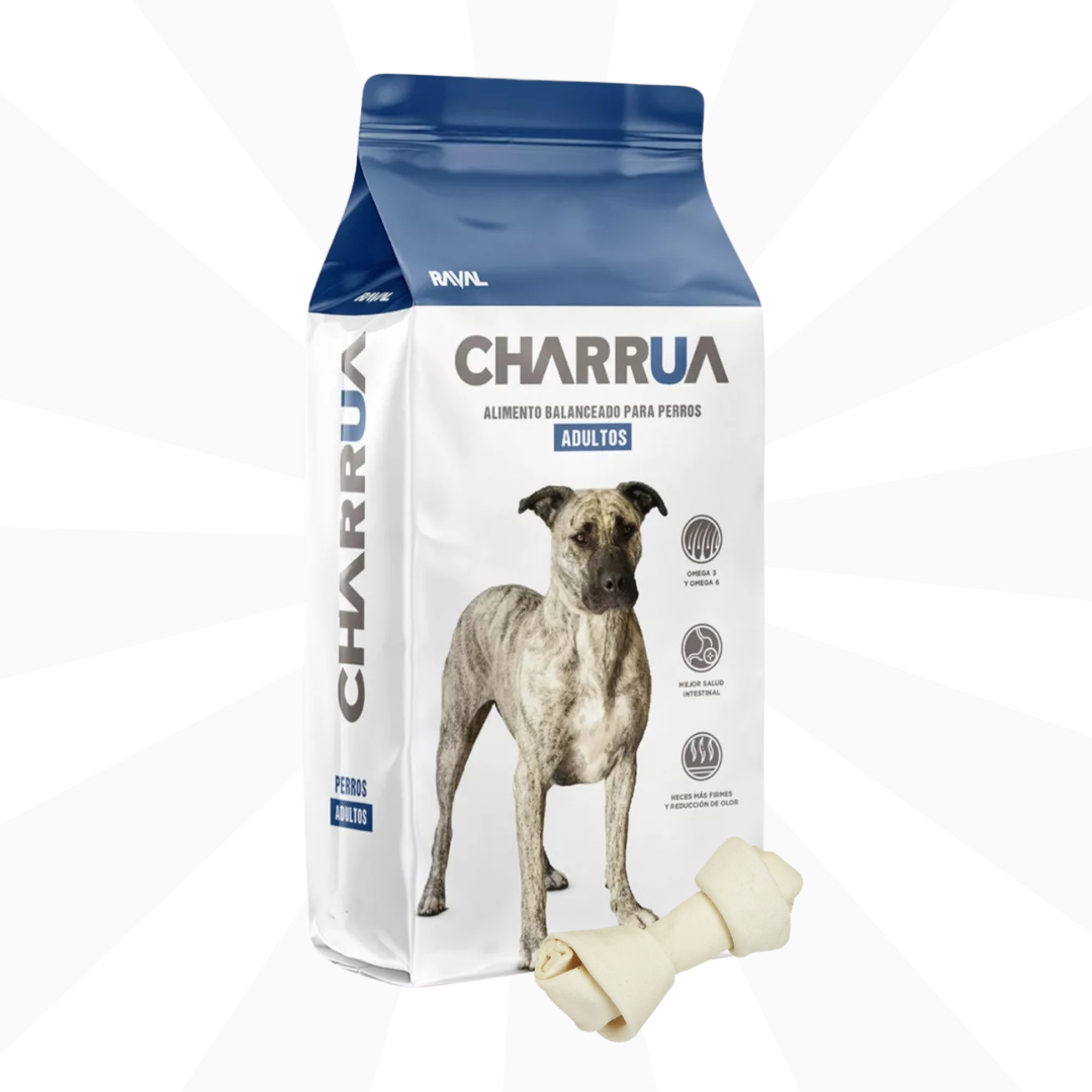 Bolsa de alimento Charrua para perro adulto, 7,5 kg