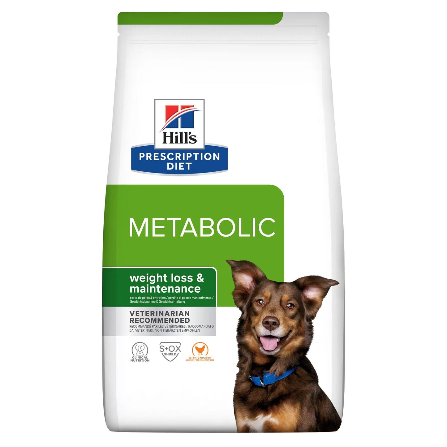 Bolsa de alimento Hills PD Metabolic Control y Mantenimiento de Peso para perro, 7,5 kg