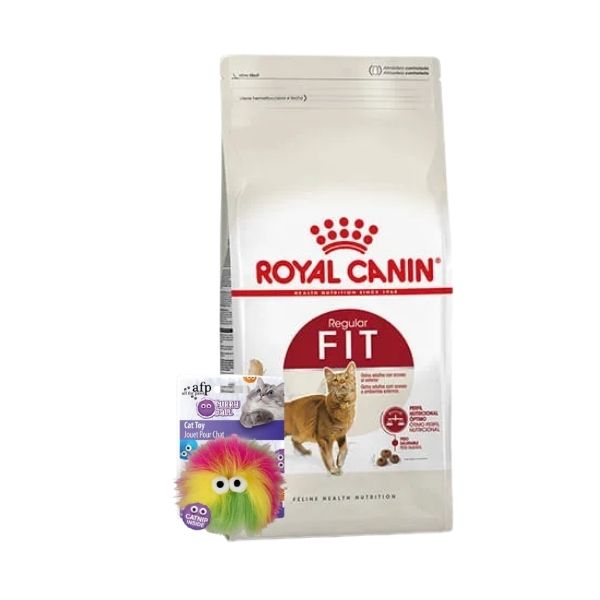 Bolsa de Royal Canin Fit 7,5 kg con juguete de regalo para gatos – Veterinaria Alem Uruguay