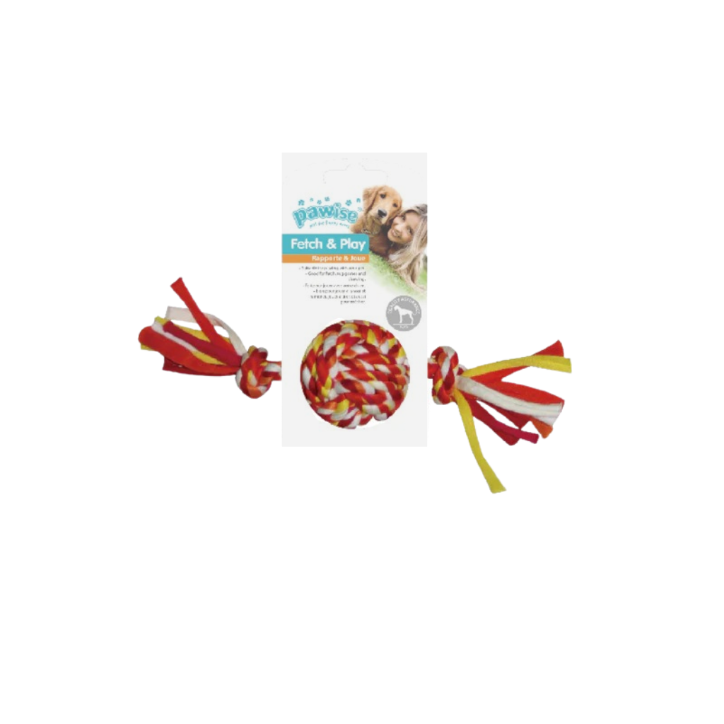 Juguete de nudos para perros Pawise, tamaño mediano