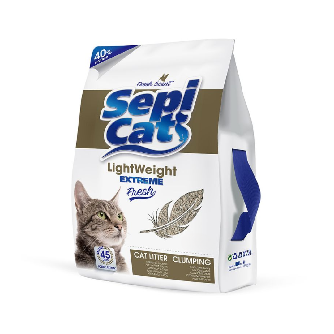 Arena Aglomerante Sepicats Light Weight Extreme Fresh