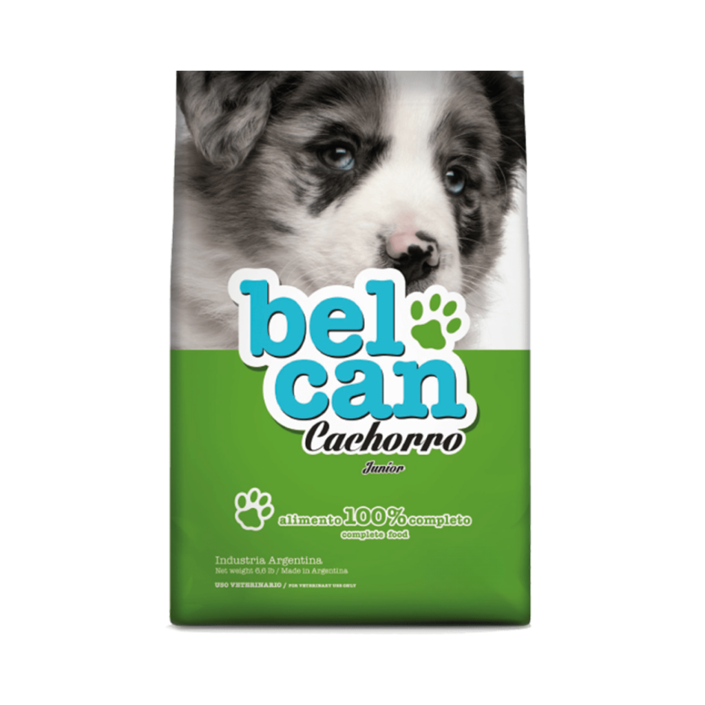 Bolsa de alimento Belcan para perro cachorro