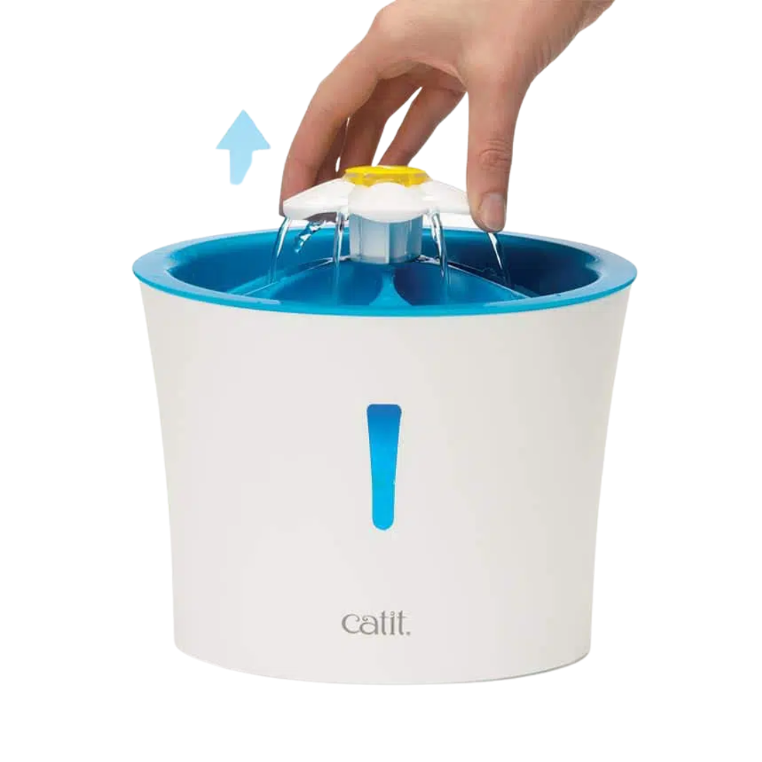 Fuente De Flor Con Luz Led Catit