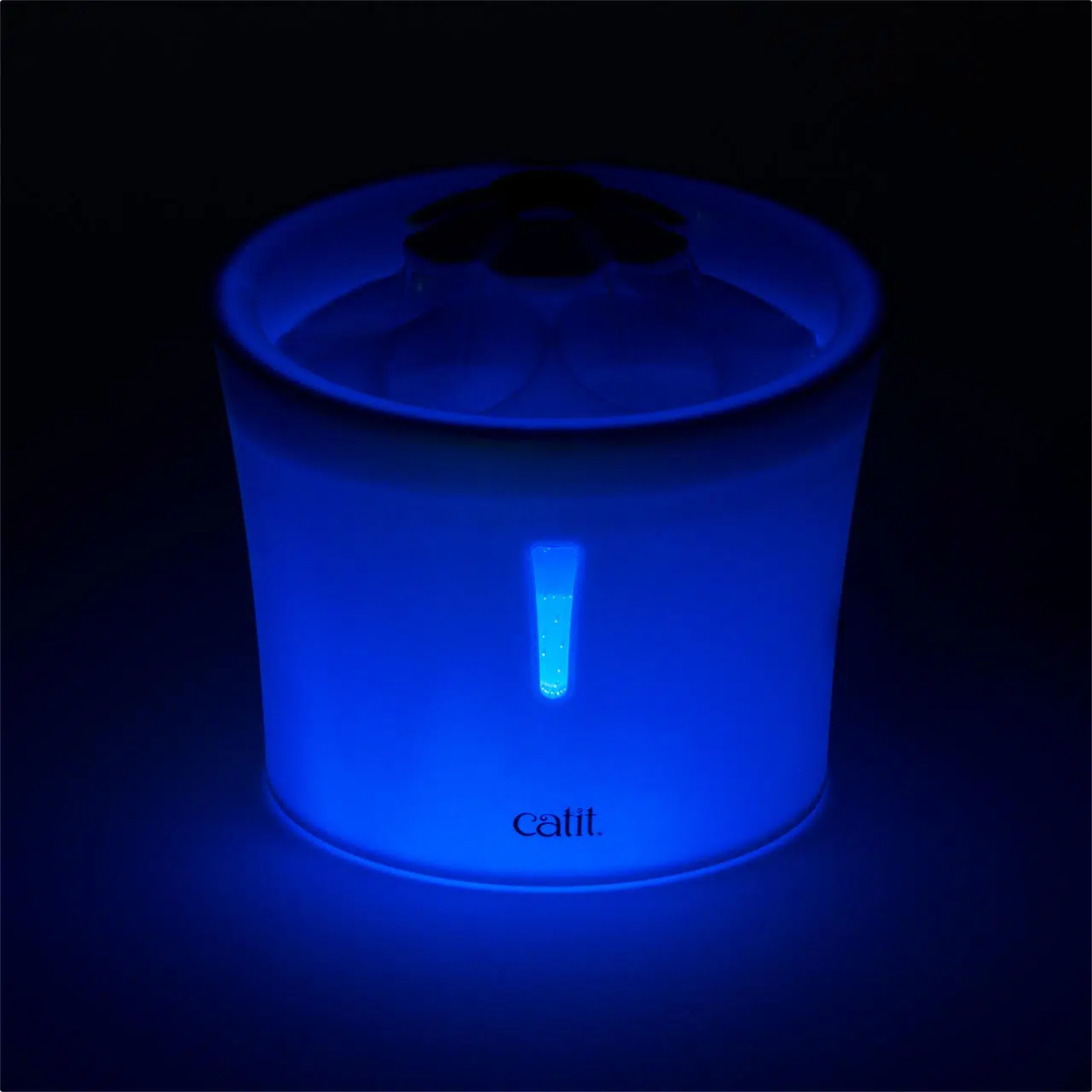Fuente De Flor Con Luz Led Catit