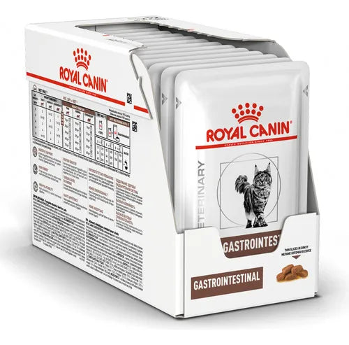 Pouch de alimento Royal Canin para gato adulto gastrointestinal