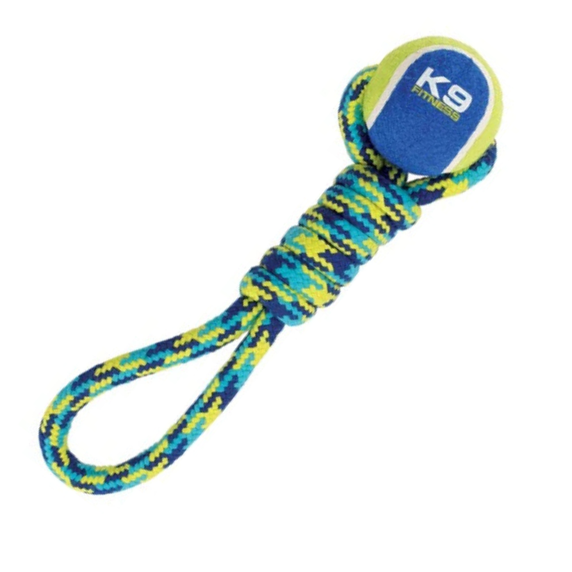 Zeus Fitness - Tugger con Cuerda y Pelota de Tenis