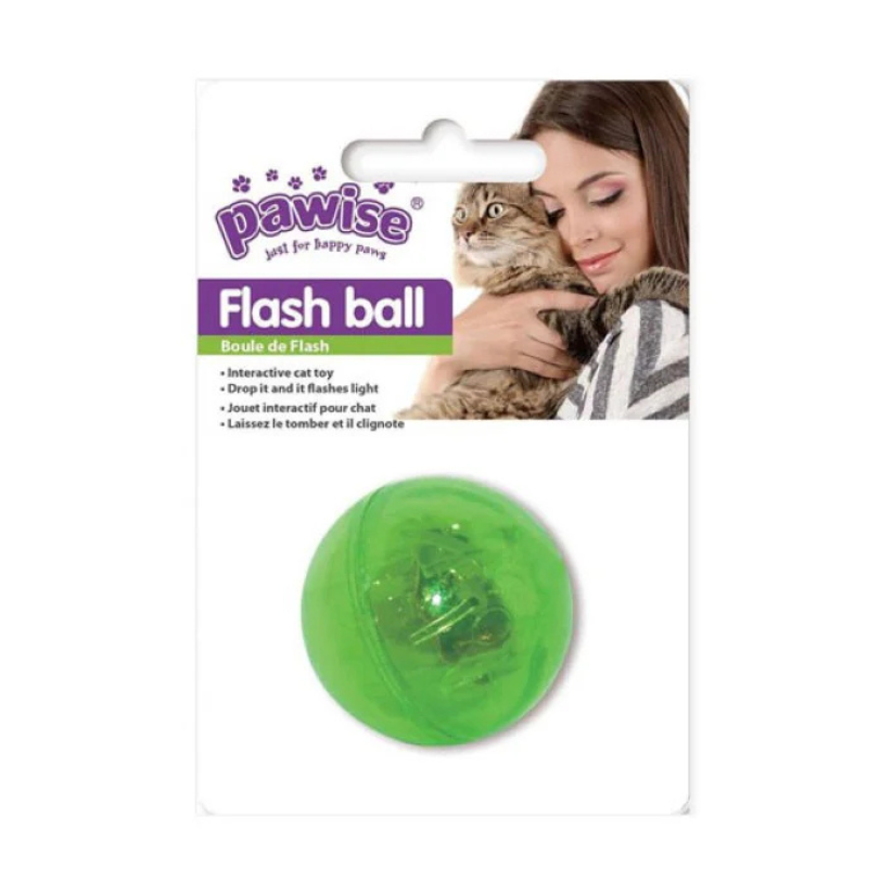 Juguete Para Gato Pawise Flash Ball