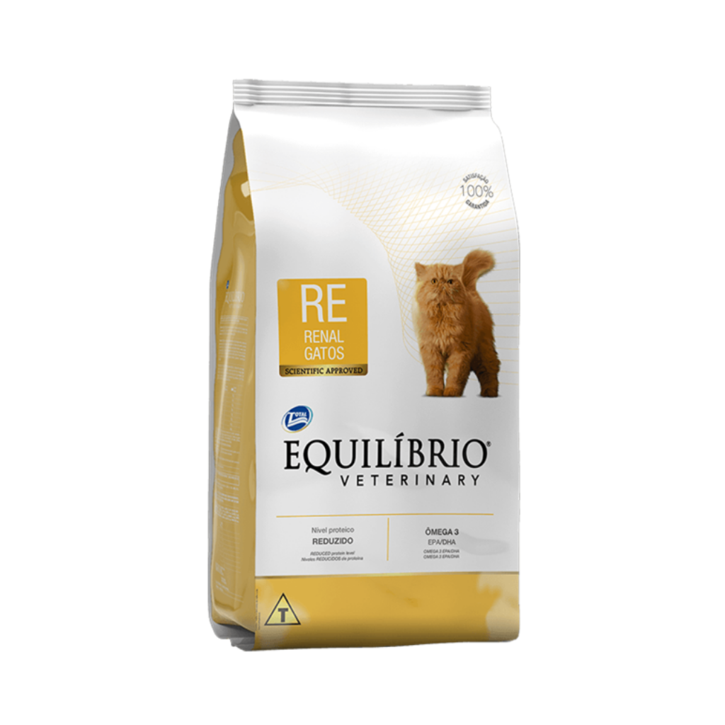 Bolsa de alimento Equilibrio Veterinary Renal para gato, 3 kg
