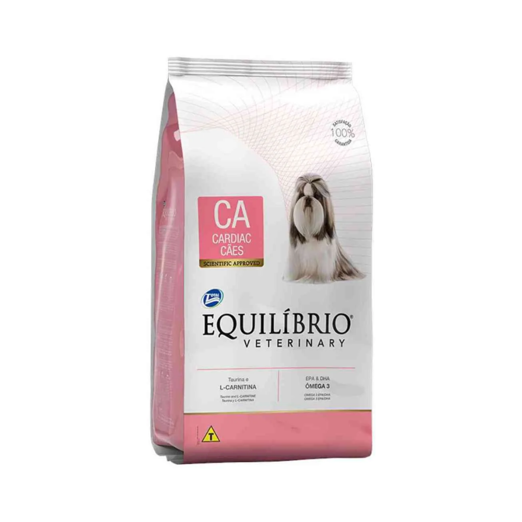 Bolsa de alimento Equilibrio Veterinary Cardiac para perro, 7,5 kg