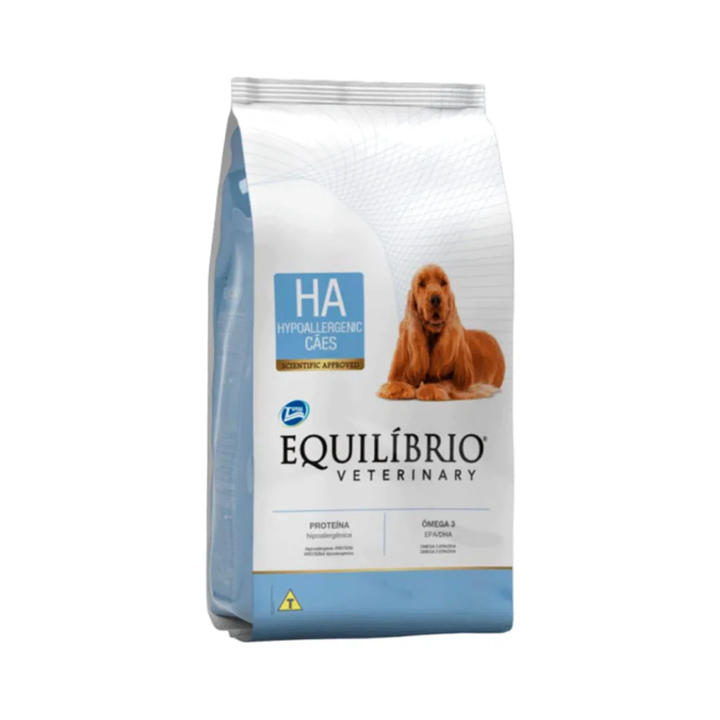 Bolsa de alimento Equilibrio Veterinary Hipoalergénico para perro, 7,5 kg