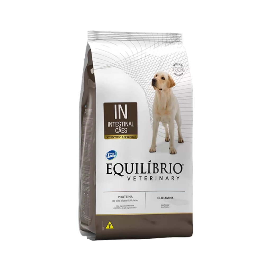 Bolsa de alimento Equilibrio Veterinary Intestinal para perro, 7,5 kg