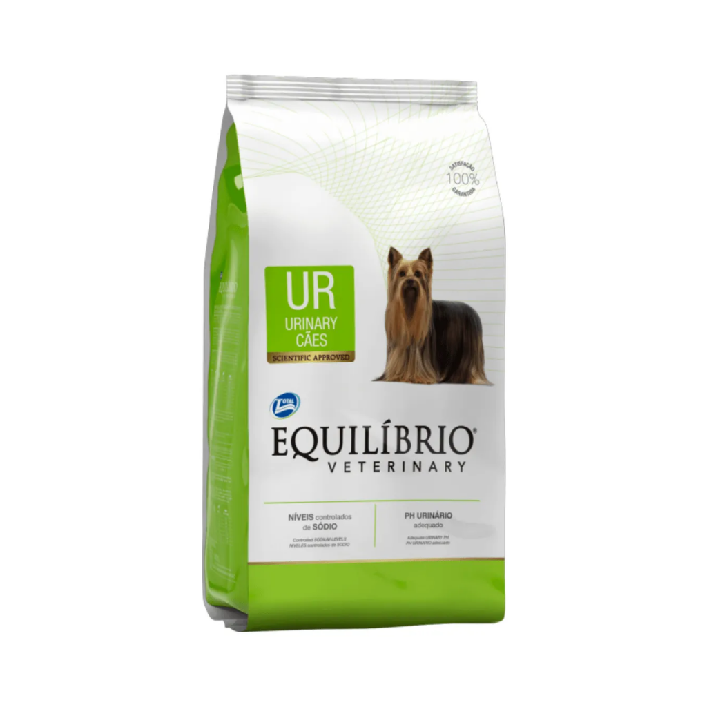 Bolsa de alimento Equilibrio Veterinary Urinary para perro, 7,5 kg