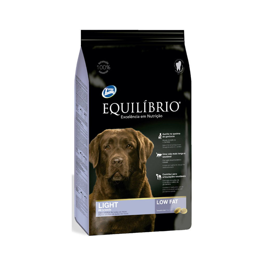 Bolsa de alimento Equilibrio Adulto Light para perro de raza grande, 15 kg
