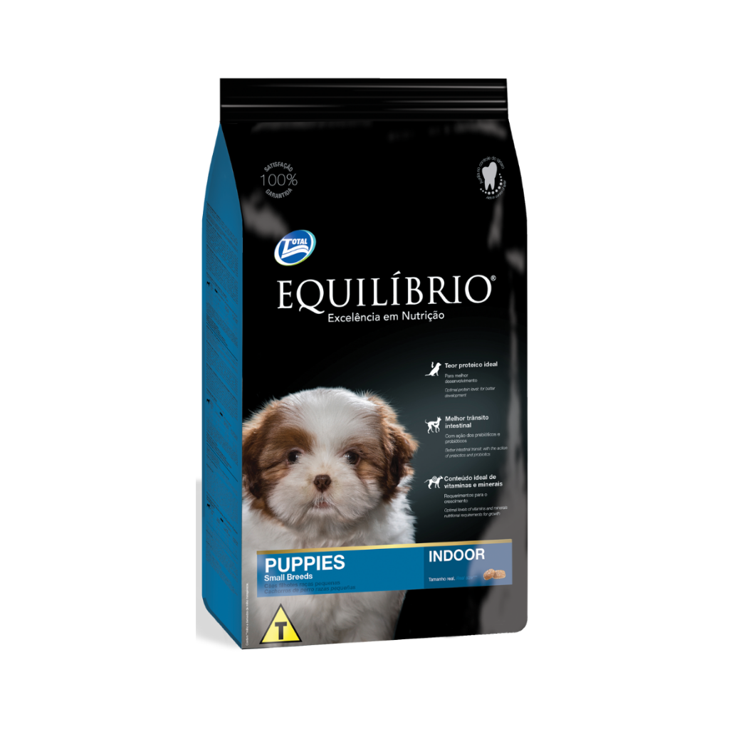 Bolsa de alimento Equilibrio para cachorro de raza pequeña, 3 kg