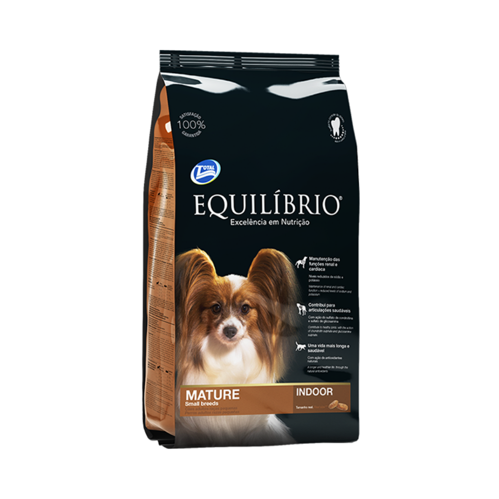 Bolsa de alimento Equilibrio Mature para perro de raza pequeña, 7,5 kg
