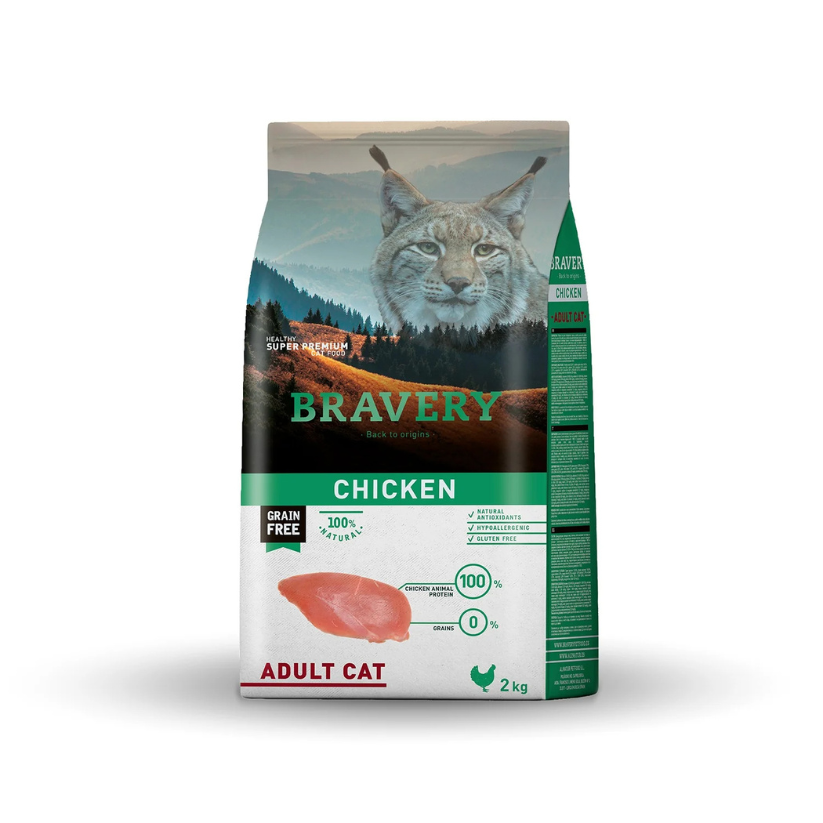 Bravery Gato Adulto Sabor Pollo