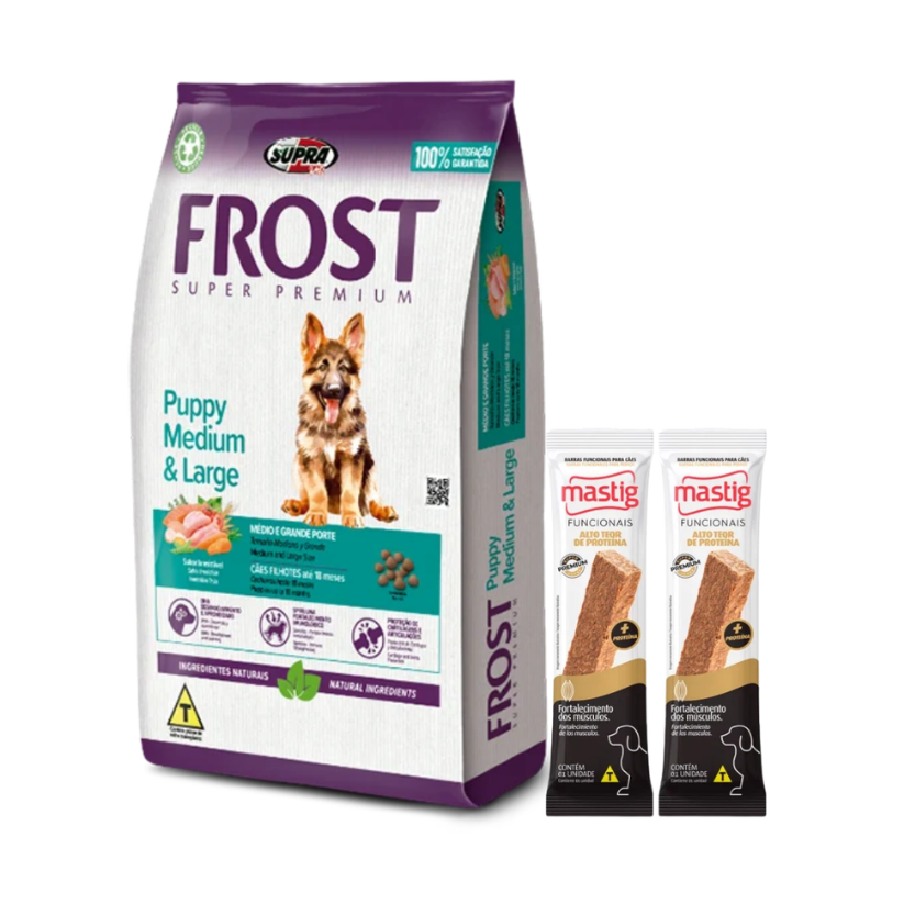 Frost Perro Cachorro LB 15 + 2 kg + Mastig