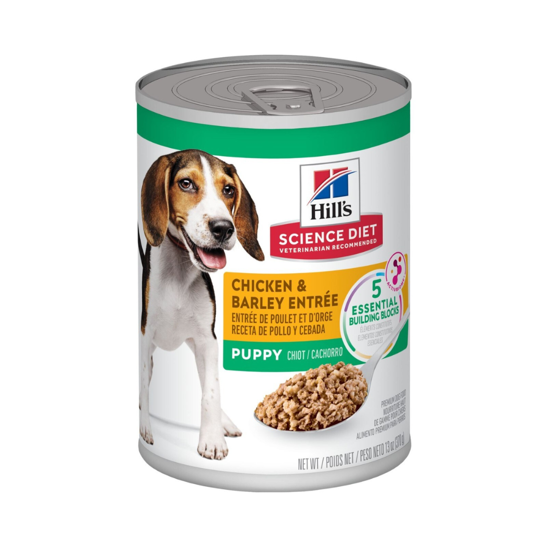 Bolsa de alimento Hills SD para cachorro, Chicken & Barley Entrée, 3 kg