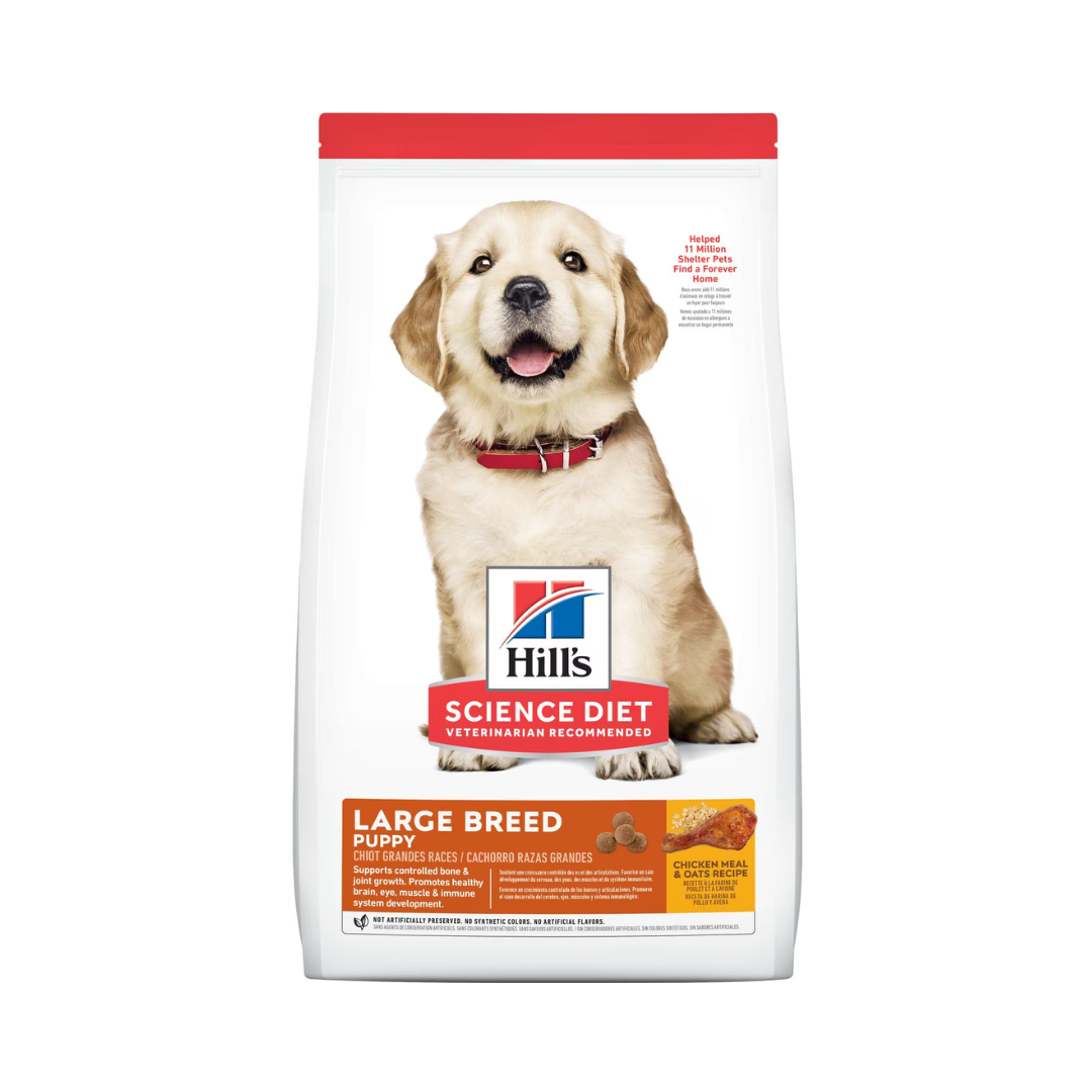 Bolsa de alimento Hills SD para cachorro de raza grande, 12 kg