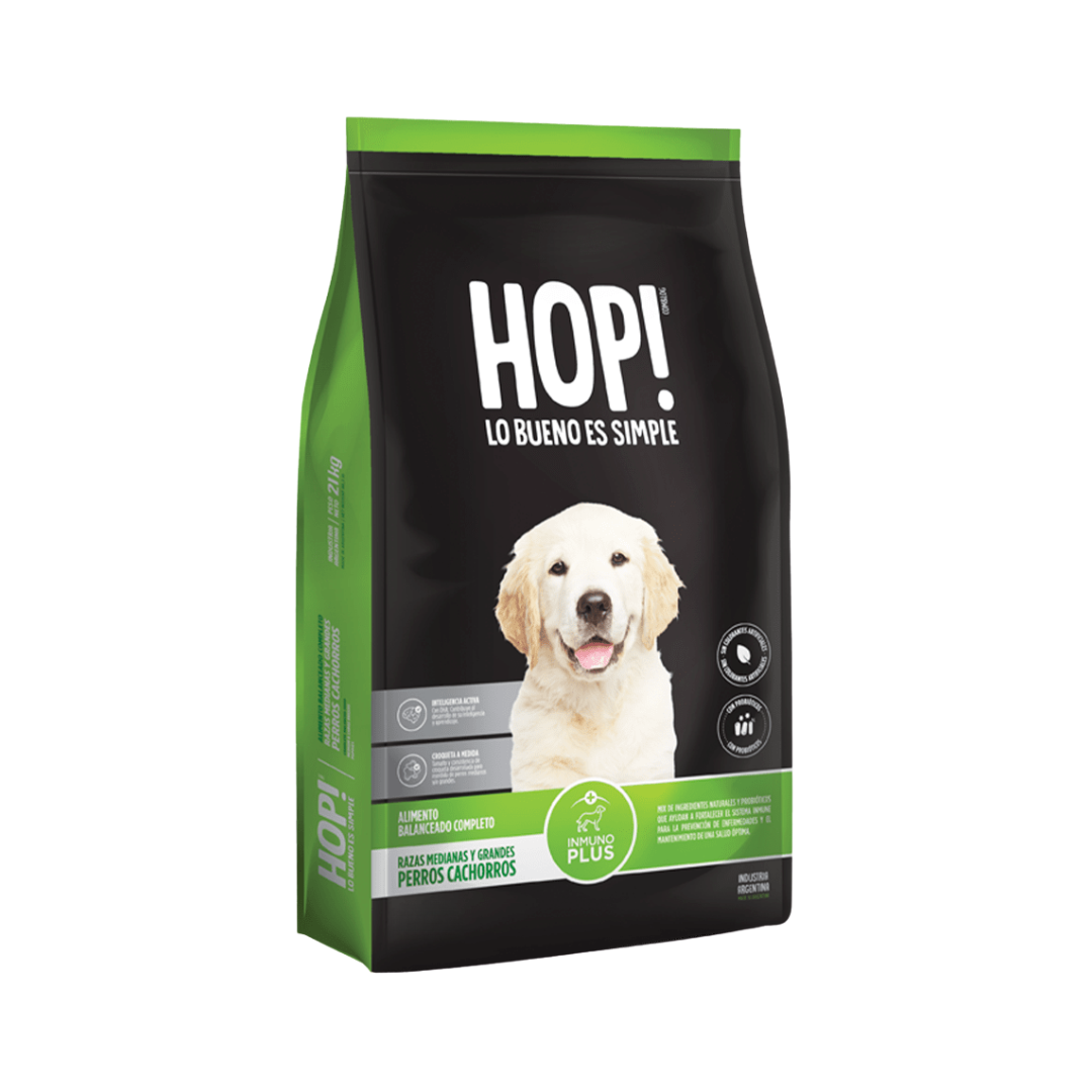 Hop Perro Cachorro Raza Mediana y Grande