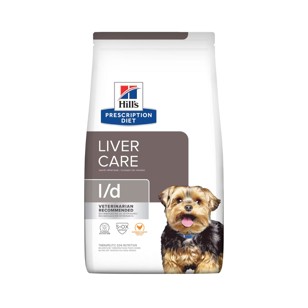 Bolsa de alimento Hills PD l/d Liver Care para perro, 7,5 kg