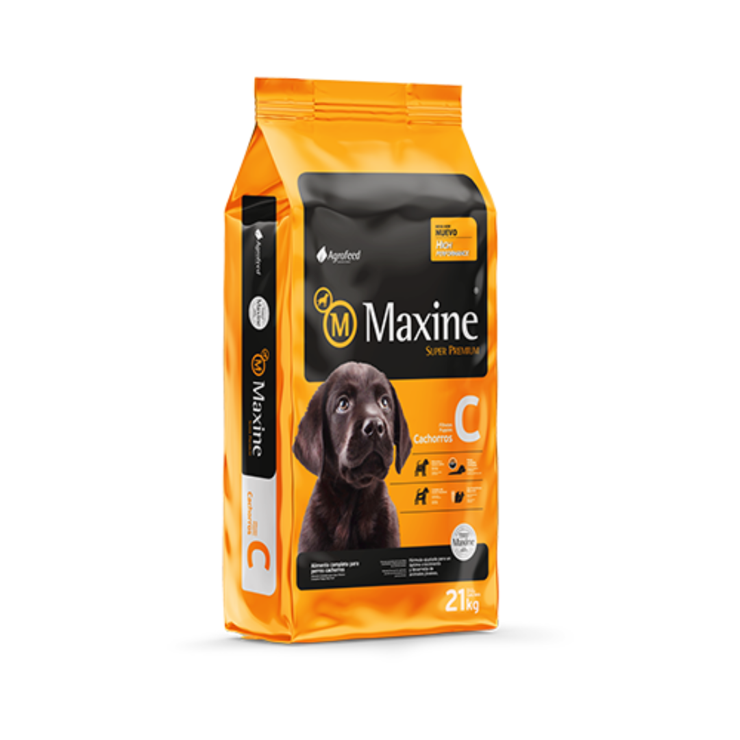 Bolsa de alimento Maxine para perro cachorro