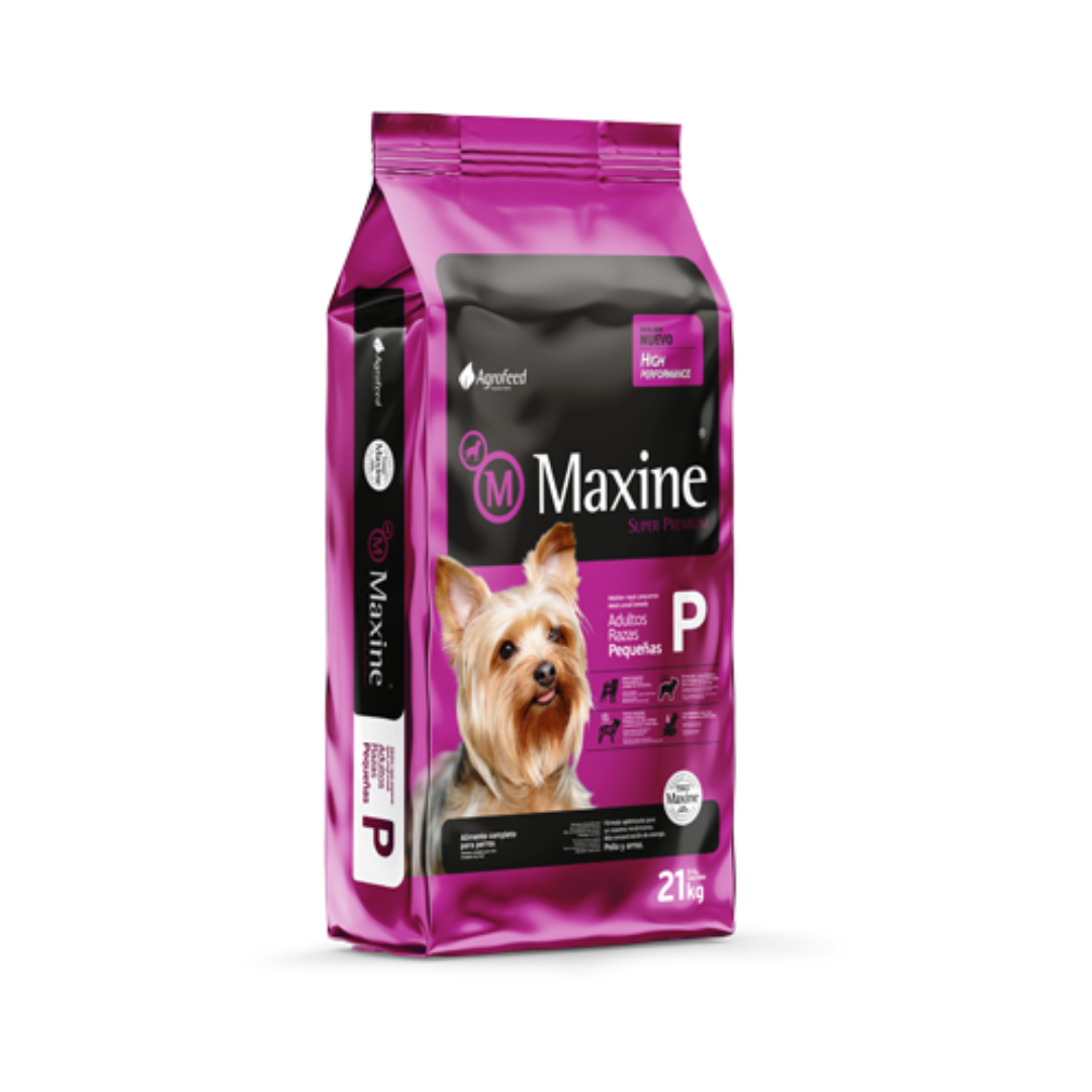 Bolsa de alimento Maxine para perro adulto de raza pequeña, 3 kg