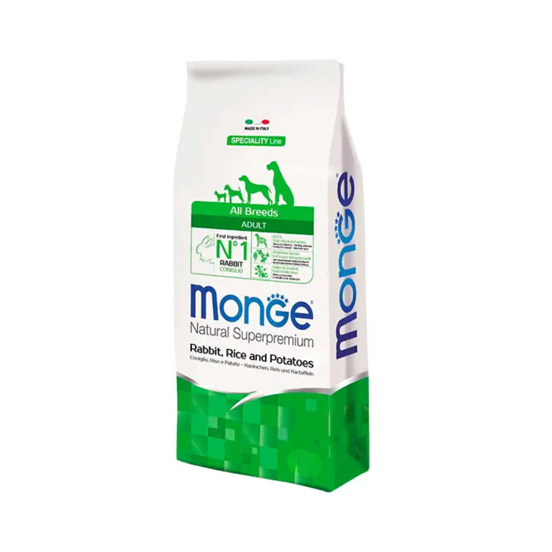 Monge Monoprotein Perro Adulto Sabor Conejo