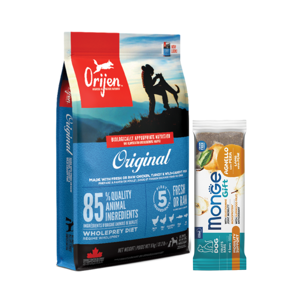 Orijen Original Perro 10,6 Kg + Snack de Regalo!
