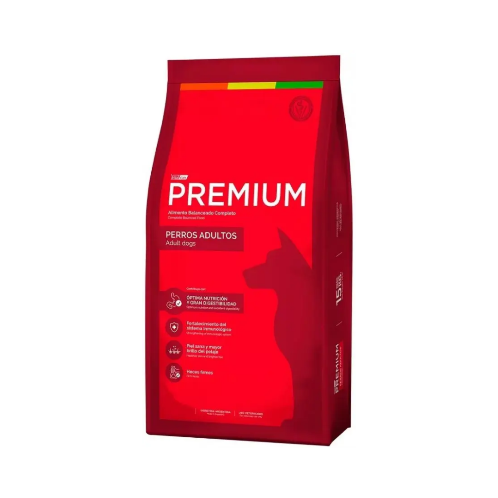 Bolsa de alimento Premium para perro adulto, 20 kg
