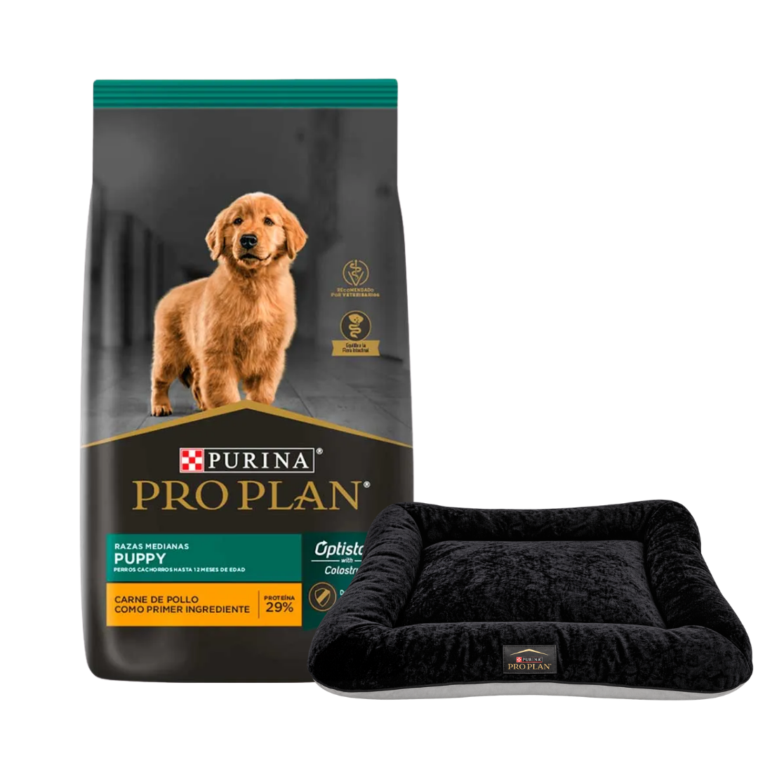 Pro Plan Perro Cachorro Mediano 15 kg + Colchoneta de REGALO