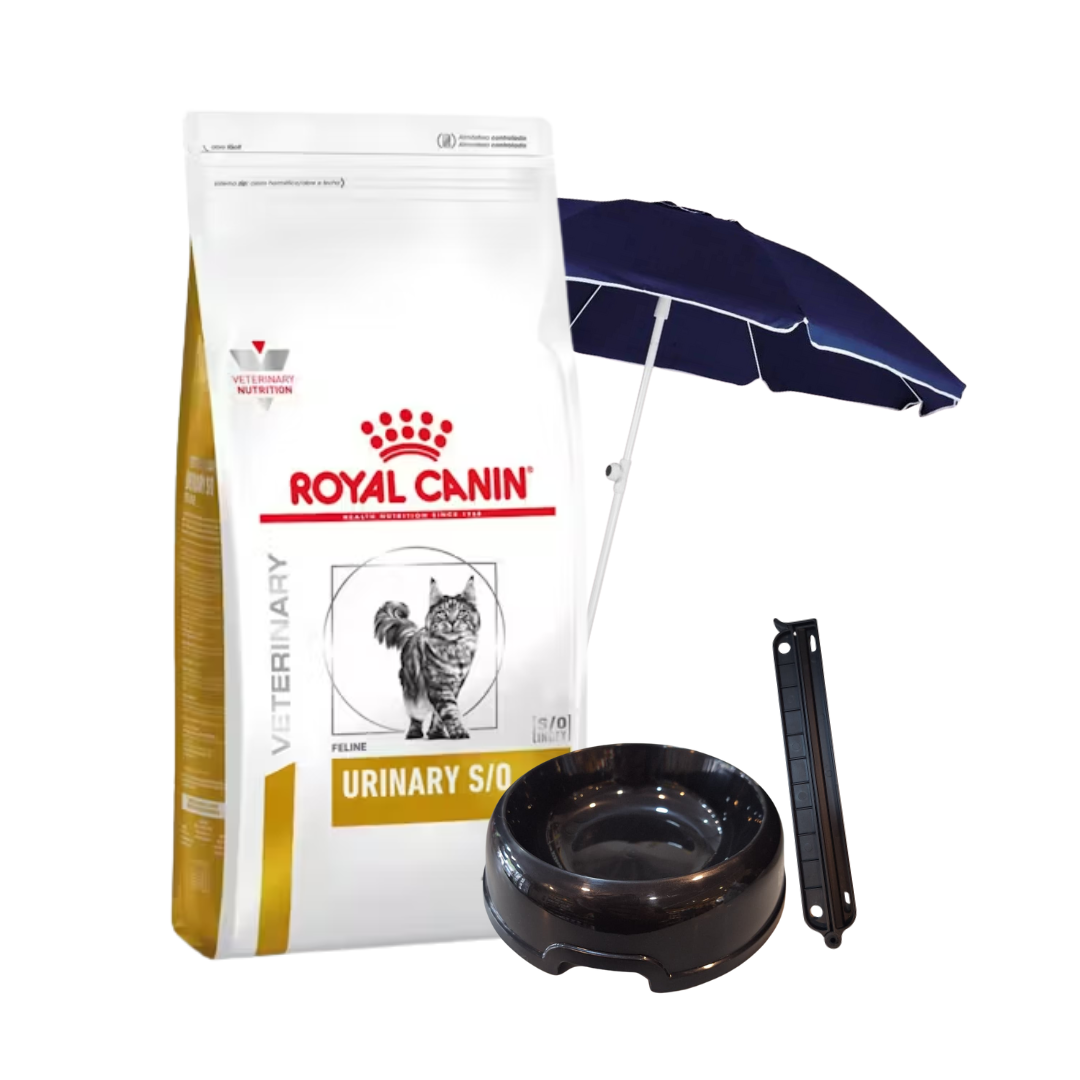 Royal Canin Urinary So Feline 7,5Kg + Sombrilla + Plato + Clip De Regalo