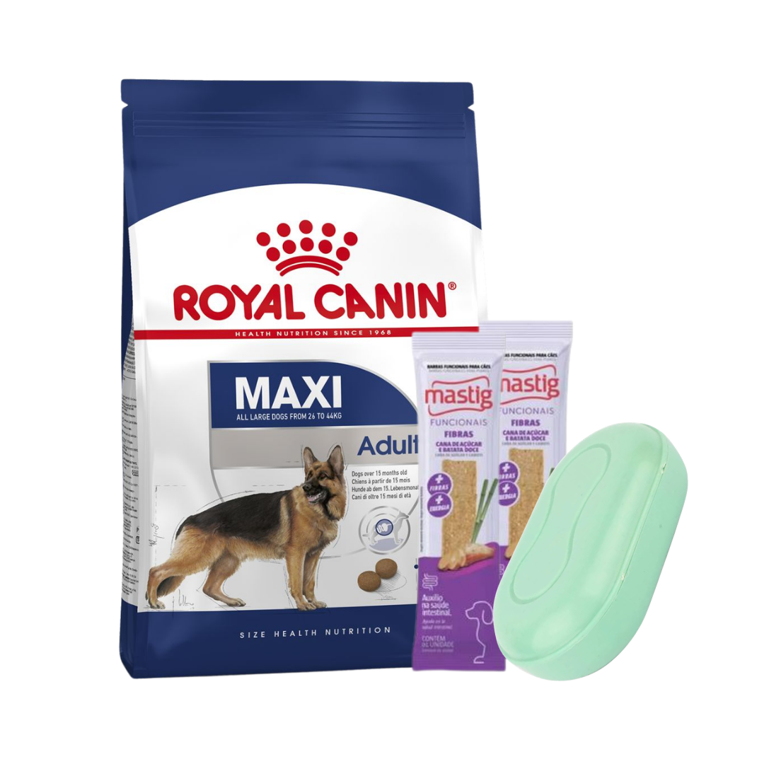 Royal Canin Perro Adulto Raza Grande 15 kg + 2 Barras Mastig + Jabonera
