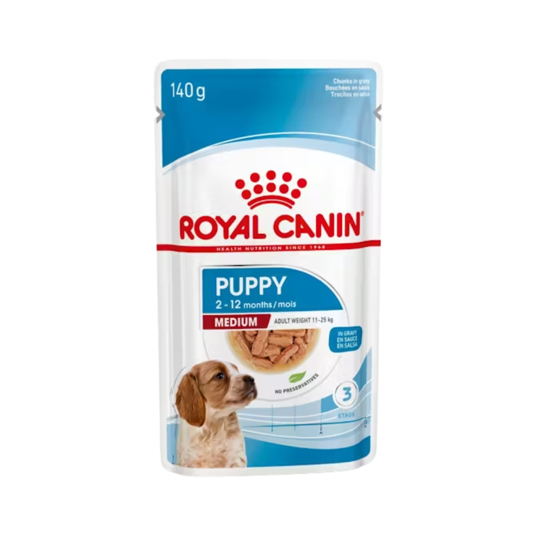 Royal Canin Perro Medium Puppy Wet 1 Unidad de 140 g