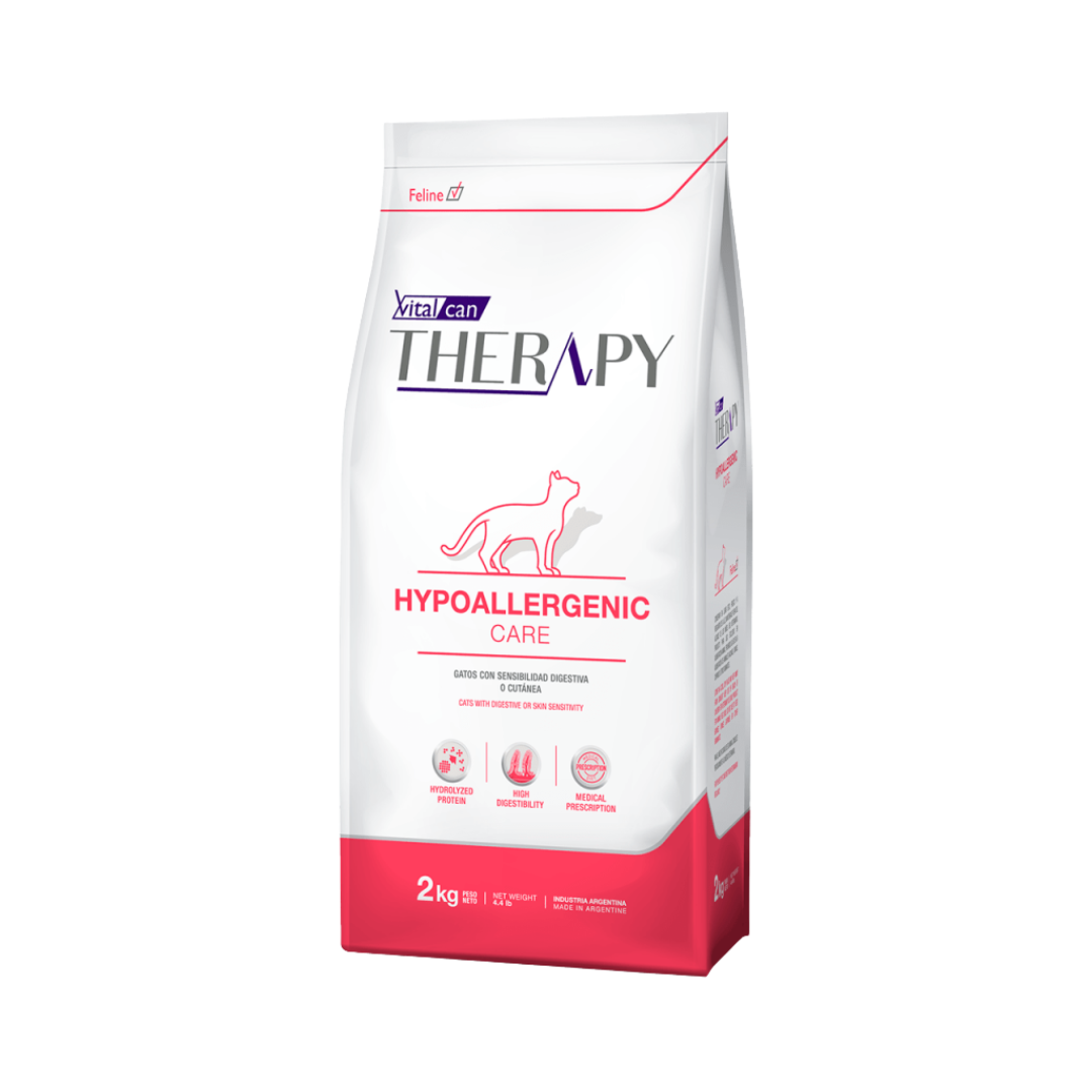 Bolsa de alimento Therapy Hypoallergenic Care para gato