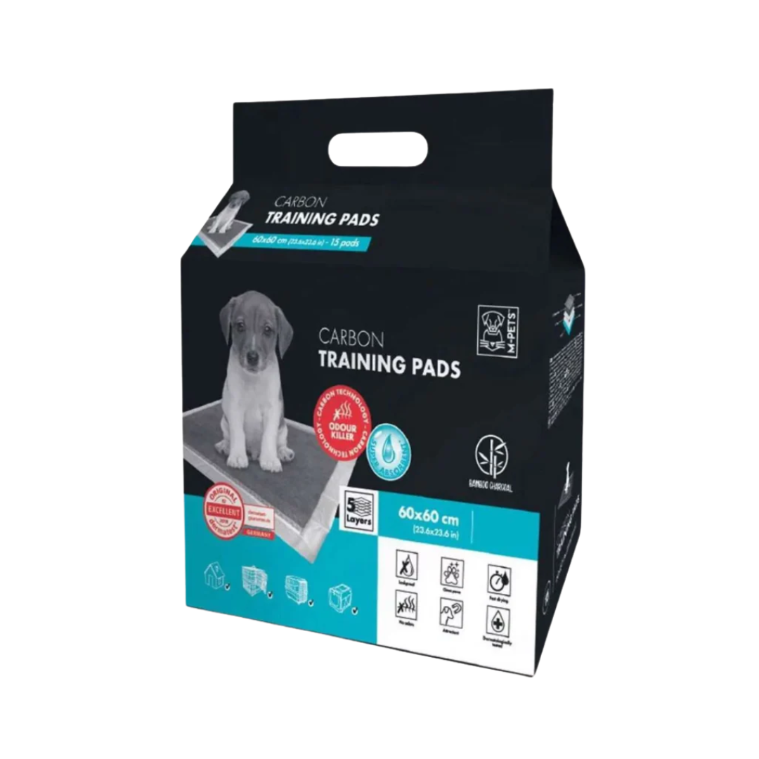 Pads de entrenamiento Training Pads Carbon, paquete de 30 unidades