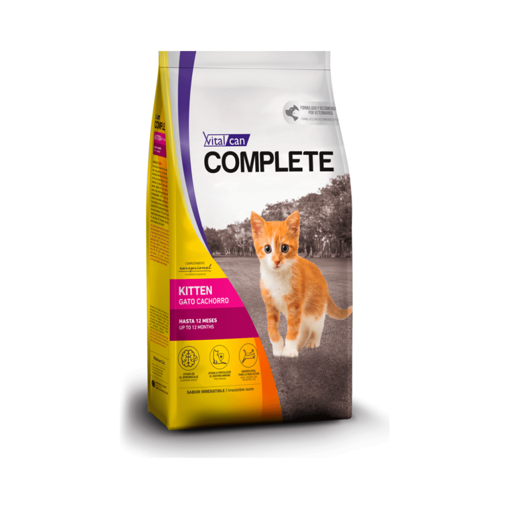 Bolsa de alimento Complete para gato cachorro, 3 kg
