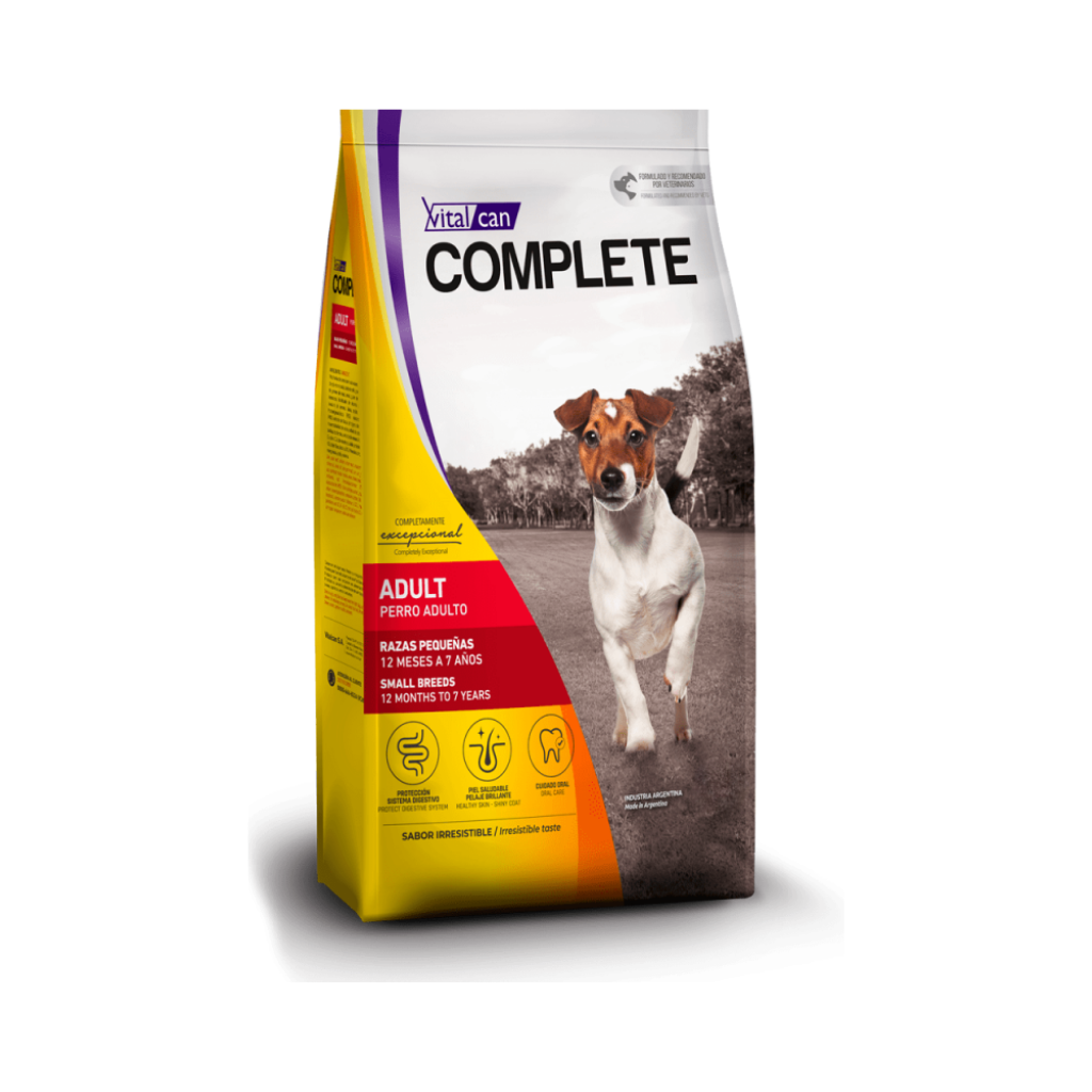 Bolsa de alimento Complete para perro adulto de raza pequeña, 7,5 kg