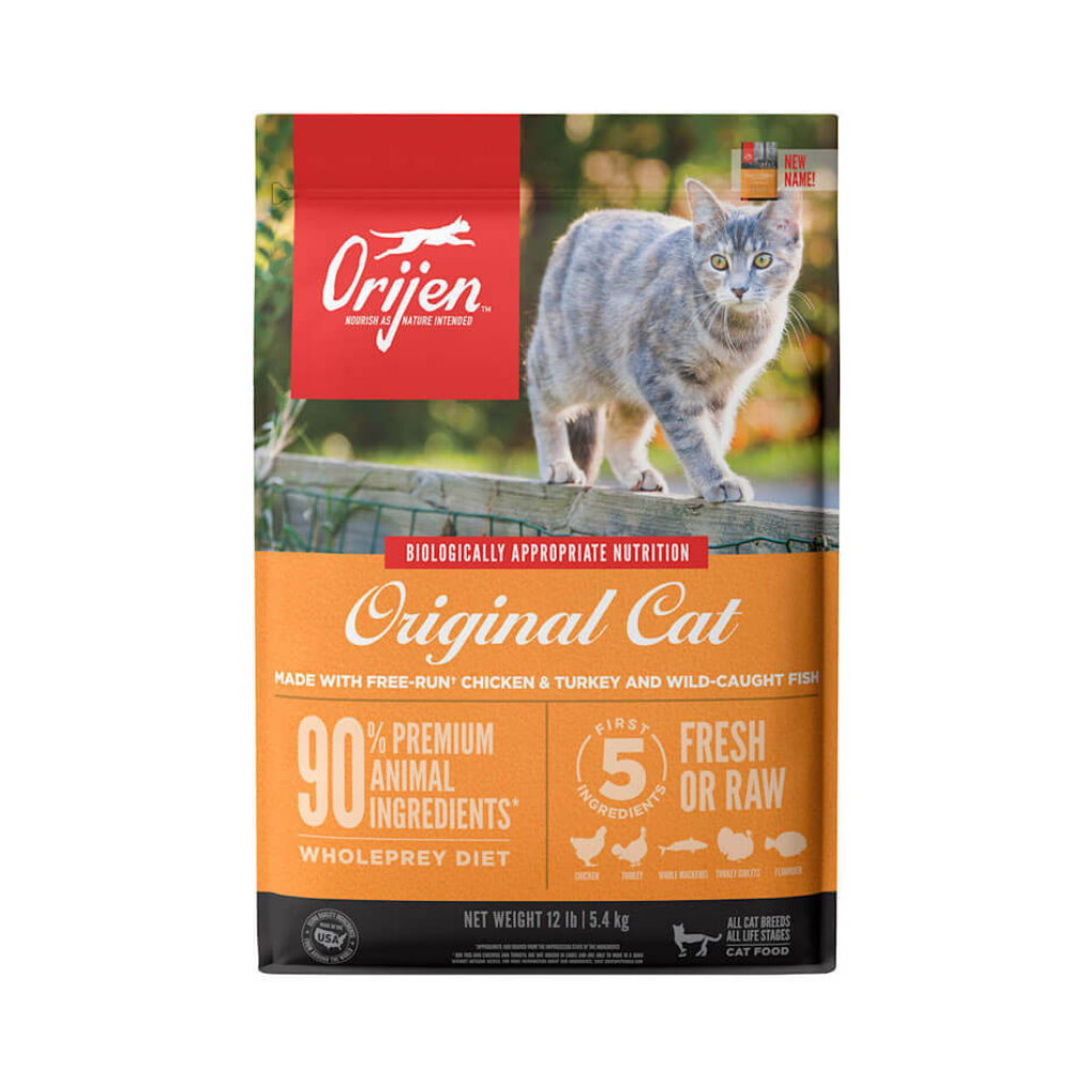 Bolsa de alimento Orijen Original para gato adulto, 5,4 kg
