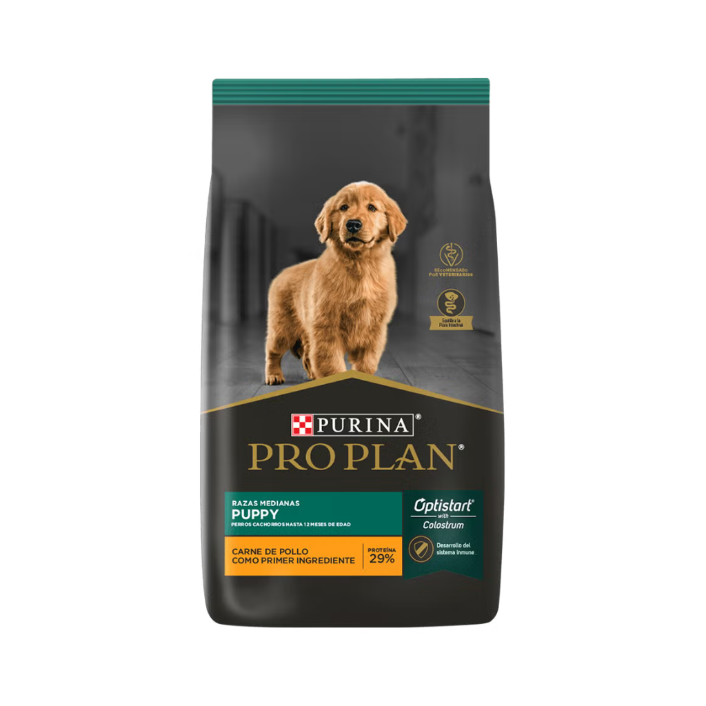 Bolsa de alimento Pro Plan para cachorro raza mediana 15 kg