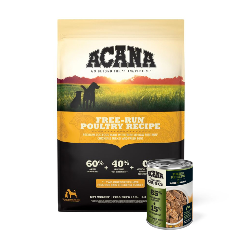 Acana Perro Free-Run Poultry Recipe