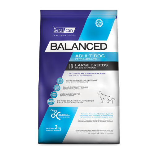 Balanced Perro Adulto Raza Grande 20+3 Kg