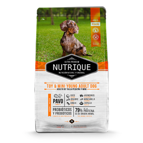 Nutrique Ultra Premium Toy & Mini Young Adult x 7.5kg