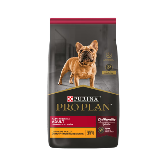 Bolsa de alimento Pro Plan para perro adulto raza pequeña