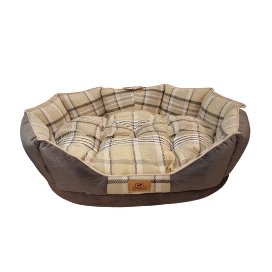 Cama Charles 60 Cuscino Marrone