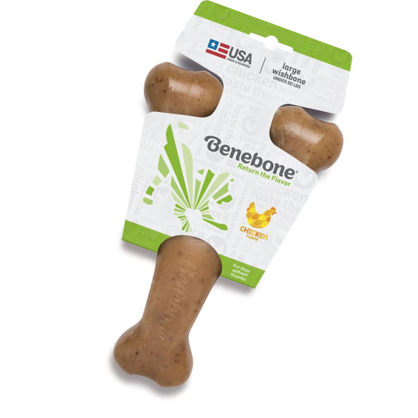 Hueso Benebone Forma de Y - Sabor Pollo