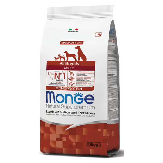 Monge Monoprotein Perro Adulto Raza Pequeña Sabor Cordero