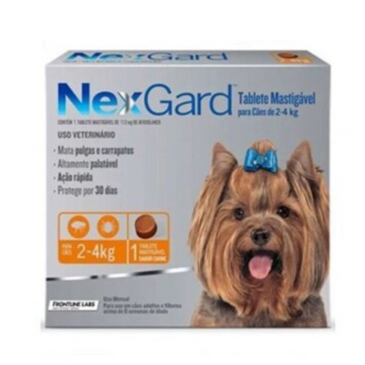 Nexgard 2 a 4 kg
