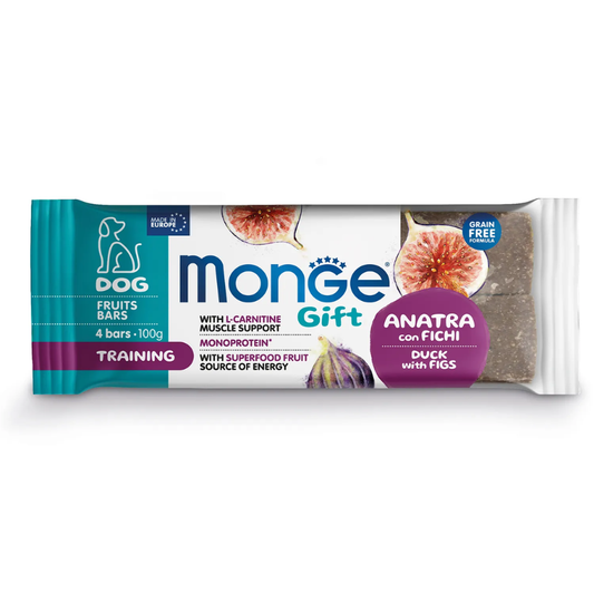 Snack Monge Perro Adulto Sabor Pato e Higos